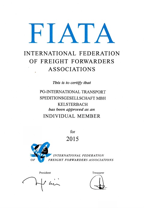 FIATA-Member 201503 FIATA-Member 201503